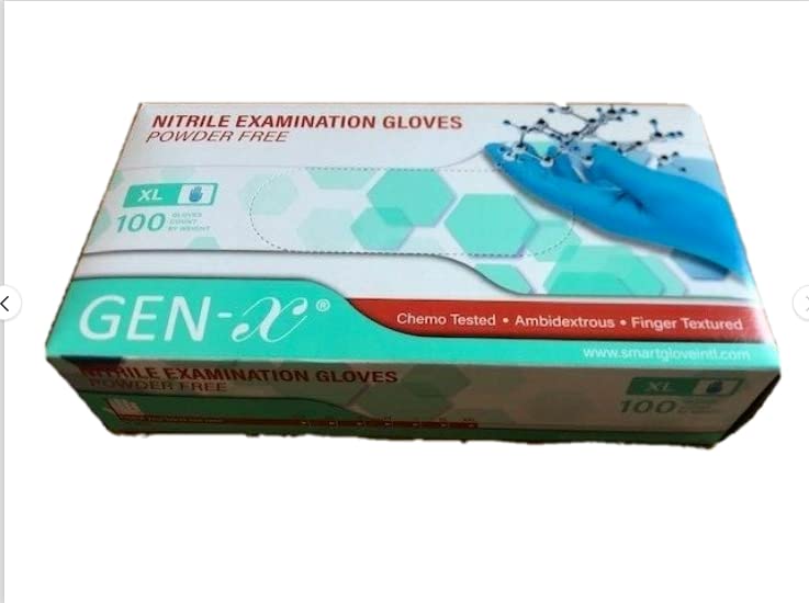 ValueX Nitrile Gloves Blue X Large (Pack 100) PP6003