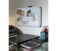 Best Value Cathedral WALWB2843SL 280 x 430 mm Magnetic Dry Wipe Board with Frame - Silver/Grey