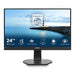 Philips B Line 241B7QUPBEB - LED monitor - 24" (23.8" viewable) - 1920 x 1080 Full HD (1080p) @ 60 Hz - IPS - 250 cd/m - 1000:1 - 5 ms - HDMI, VGA, DisplayPort, USB-C - speakers - textured black