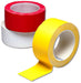 Best Value 5 Star Yellow Lane Marking Tape, PVC, Internal Use | Strong, Durable Filmic Tape | Width 50mm, Length 33m