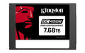 Kingston Data Center DC500R - Solid state drive - encrypted - 7.68 TB - internal - 2.5" - SATA 6Gb/s - AES - Self-Encrypting Drive (SED)