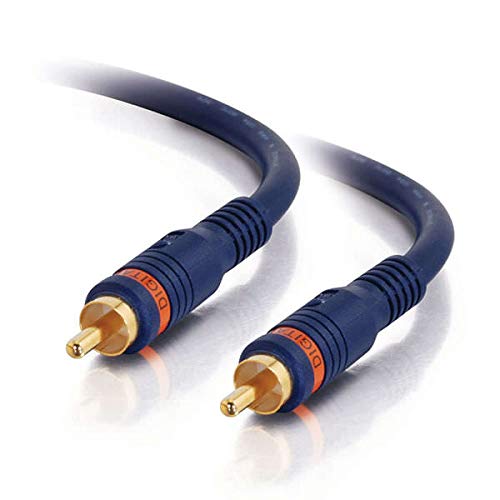 C2G Velocity - Digital audio cable (coaxial) - RCA male to RCA male - 2 m - triple shielded coaxial