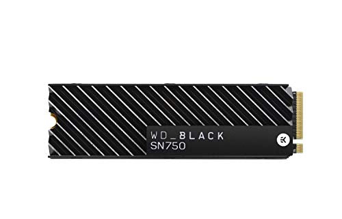 WD Black SN750 NVMe SSD WDS200T3XHC - Solid state drive - 2 TB - internal - M.2 2280 - PCI Express 3.0 x4 (NVMe) - integrated heatsink
