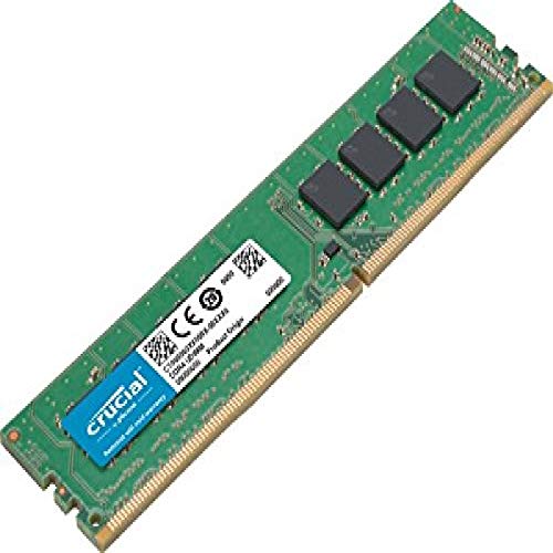 Crucial - DDR4 - module - 8 GB - DIMM 288-pin - 3200 MHz / PC4-25600 - CL22 - 1.2 V - unbuffered - non-ECC