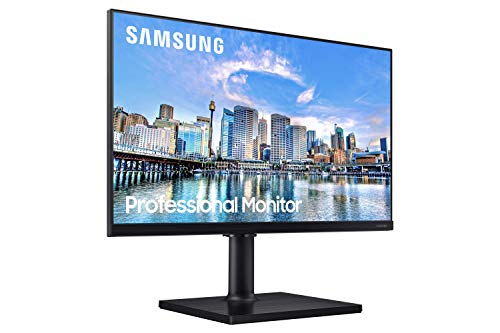 Samsung F24T450FQR - T45F Series - LED monitor - 24" - 1920 x 1080 Full HD (1080p) @ 75 Hz - IPS - 250 cd/m? - 1000:1 - 5 ms - 2xHDMI, DisplayPort - black