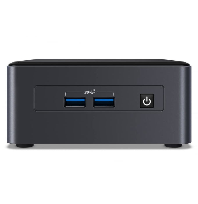 Intel Next Unit of Computing 11 Pro Kit NUC11TNHi70Z - Barebone - mini PC - 1 x Core i7 1165G7 - RAM 0 GB - Iris Xe Graphics - GigE, Bluetooth 5.2 - WLAN: 802.11a/b/g/n/ac/ax, Bluetooth 5.2