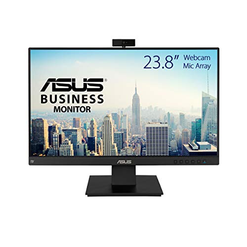 ASUS BE24EQK - LED monitor - 23.8" - 1920 x 1080 Full HD (1080p) - IPS - 300 cd/m - 1000:1 - 5 ms - HDMI, VGA, DisplayPort - speakers - black