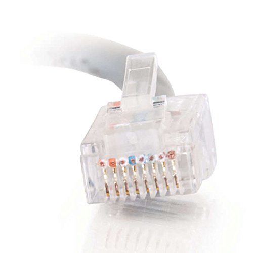 C2G Cat5e Non-Booted Unshielded (UTP) Network Crossover Patch Cable - Crossover cable - RJ-45 (M) to RJ-45 (M) - 7 m - UTP - CAT 5e - stranded, uniboot - grey