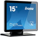 iiyama ProLite T1521MSC-B1 - LED monitor - 15" - touchscreen - 1024 x 768 @ 75 Hz - TN - 350 cd/m - 800:1 - 8 ms - VGA - speakers - black