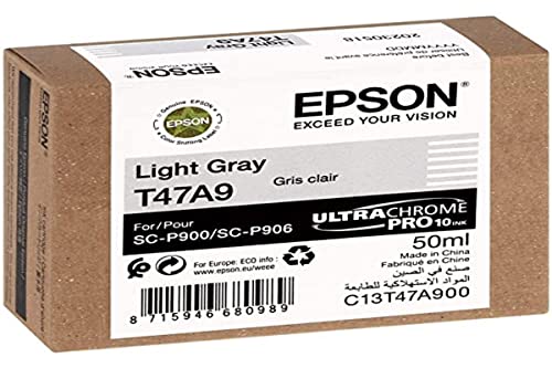 Epson Light Grey T47A9 Pro10 Ink Ca 50Ml