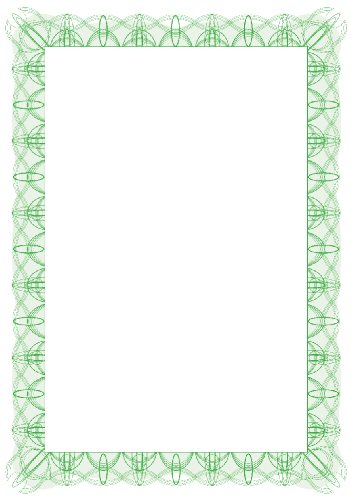 Best Value Computer Craft 755650 Certificate Papers with Foil Seals 90gsm A4 Green Wave Ref CCC2020 [Pack of 30]