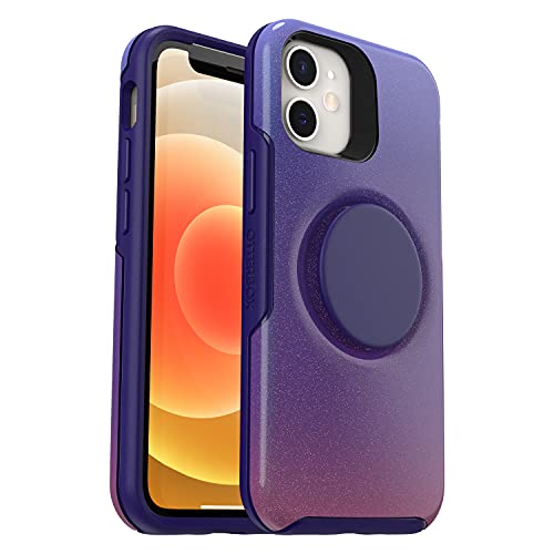 OtterBox Otter + Pop Symmetry Series - Back cover for mobile phone - polycarbonate, synthetic rubber - violet dusk