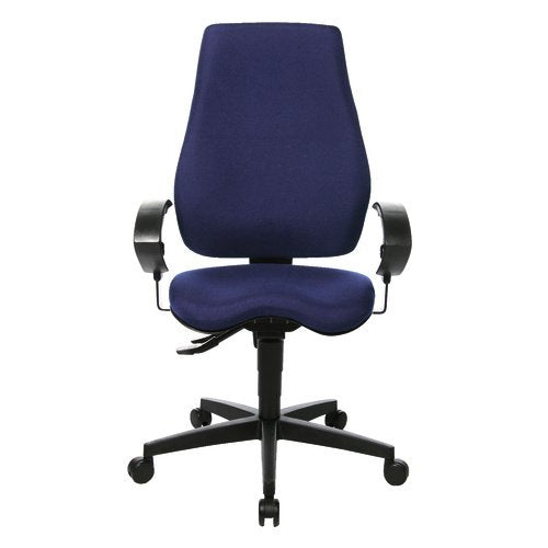 Best Value RS Pro Eiger' Ergonomic Operator Chair Blue