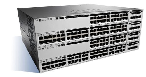 Cisco Catalyst 3850-48T-E - Switch - L3 - Managed - 48 x 10/100/1000 - desktop, rack-mountable