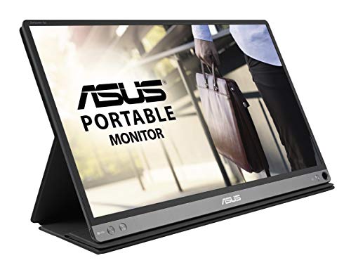 ASUS ZenScreen GO MB16AP - LCD monitor - 15.6" - portable - 1920 x 1080 Full HD (1080p) @ 60 Hz - IPS - 220 cd/m - 800:1 - 5 ms - USB-C - dark grey