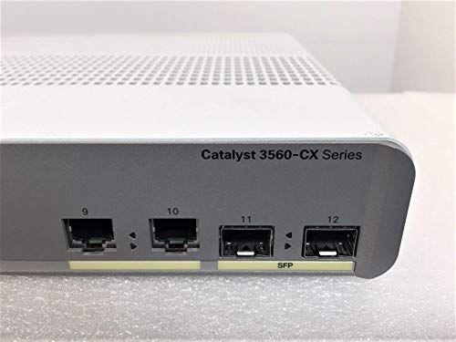 Cisco Catalyst 3560CX-8PC-S - Switch - Managed - 8 x 10/100/1000 (PoE+) + 2 x combo Gigabit SFP - desktop - PoE+ (240 W)