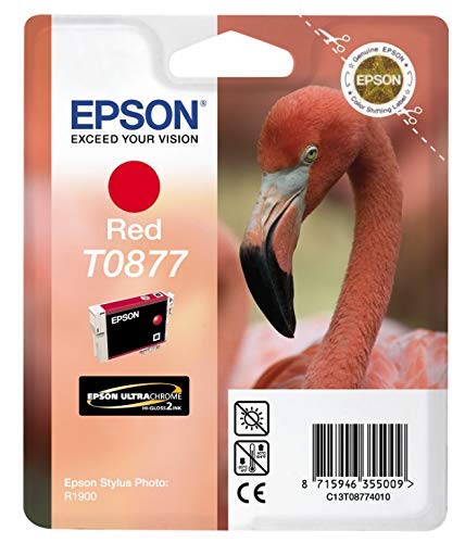 Epson T0877 - Print cartridge - 1 x red