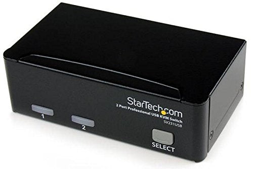 Best Value StarTech.com SV231USBGB 2 Port Professional USB KVM Switch Kit with Cables