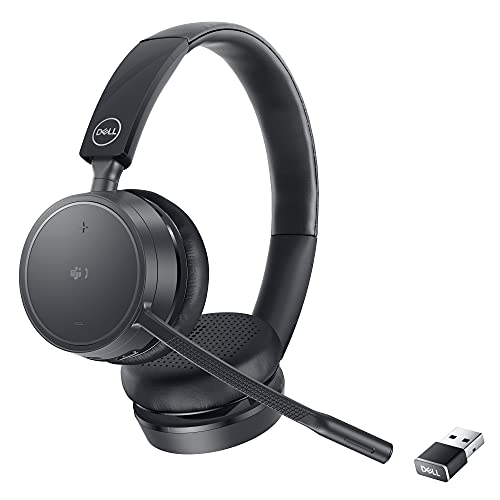 Dell Pro Wireless Headset WL5022 - Headset - Bluetooth - wireless - USB-A via Bluetooth adapter - Zoom Certified, Certified for Microsoft Teams