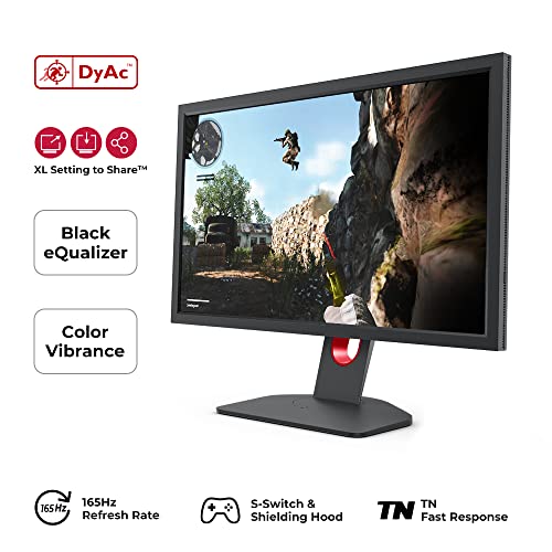 BenQ ZOWIE XL2731K - eSports - XL-K Series - LED monitor - 27" - 1920 x 1080 Full HD (1080p) @ 165 Hz - TN - 320 cd/mï¿½ - 1000:1 - 3xHDMI, DisplayPort