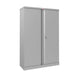 Phoenix SCL Series 2 Door 3 Shelf Steel Storage Cupboard in Grey with Key Lock SCL1491GGK