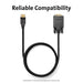 Kensington - Display cable - DisplayPort (M) to HD-15 (VGA) (M) - DisplayPort 1.2 - 1.83 m - passive, 1080p support - black