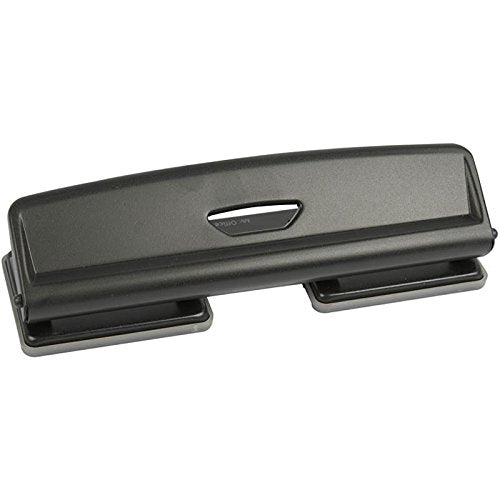 Office Depot 4 Hole Punch Black 20 Sheets