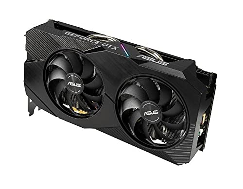 ASUS DUAL-GTX1660S-6G-EVO - Graphics card - GF GTX 1660 SUPER - 6 GB GDDR6 - PCIe 3.0 x16 - DVI, HDMI, DisplayPort