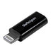 Best Value StarTech.com Lightning Connector to Micro USB Adapter for Apple - Black