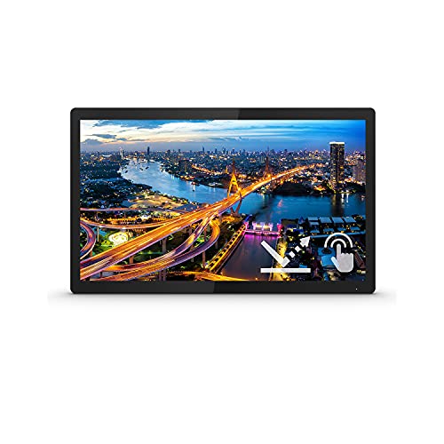 Philips B Line 242B1TFL - LED monitor - 24" (23.8" viewable) - touchscreen - 1920 x 1080 Full HD (1080p) @ 75 Hz - IPS - 350 cd/m? - 1000:1 - 4 ms - HDMI, DVI-D, VGA, DisplayPort - black texture