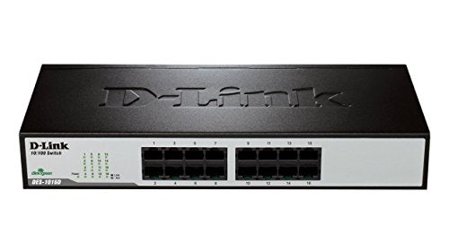 D-Link 16-port 10/100 Desktop Switch