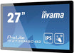 iiyama ProLite TF2738MSC-B2 - LED monitor - 27" - open frame - touchscreen - 1920 x 1080 Full HD (1080p) @ 60 Hz - A-MVA+ - 300 cd/m - 3000:1 - 5 ms - HDMI, DVI, DisplayPort - speakers - black