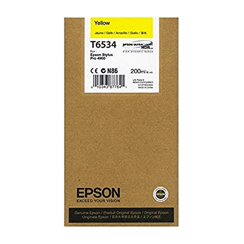 Epson - 200 ml - yellow - original - ink cartridge - for Stylus Pro 4900, Pro 4900 Designer Edition, Pro 4900 Spectro_M1