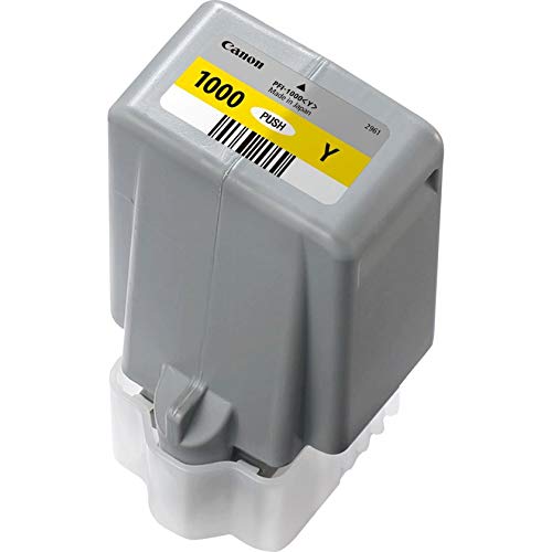 Canon PFI-1000 Y - 80 ml - yellow - original - ink tank - for imagePROGRAF PRO-1000