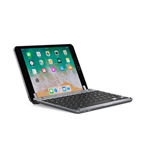 Brydge 7.9 Inches QWERTY English Bluetooth Wireless Keyboard for Apple iPad Mini 1st 2nd and 3rd Generation Lightweight Aluminium Body Backlit Keys Sp