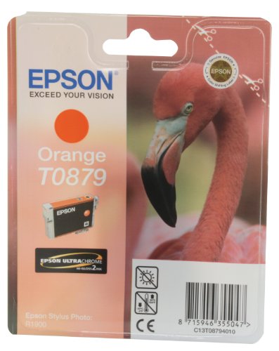 Epson T0879 - Print cartridge - 1 x orange