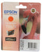 Epson T0879 - 11.4 ml - orange - original - blister with RF/acoustic alarm - ink cartridge - for Stylus Photo R1900