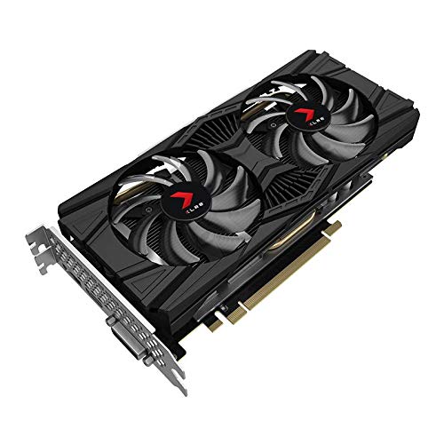 PNY XLR8 GTX 1660 Ti Gaming Dual Fan - Overclocked Edition - graphics card - GF GTX 1660 Ti - 6 GB GDDR6 - PCIe 3.0 x16 - DVI, HDMI, DisplayPort