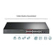 TP-Link TL-SL1218MP - Switch - unmanaged - 16 x 10/100 (PoE+) + 2 x 10/100/1000 + 2 x combo Gigabit SFP - rack-mountable (192 W)