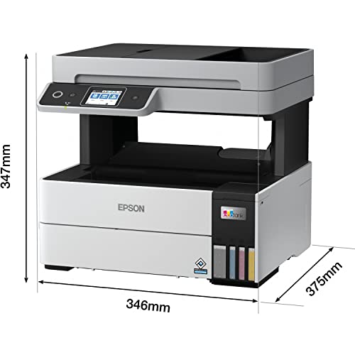 Epson EcoTank ET-5170 - Multifunction printer - colour - ink-jet - A4/Legal (media) - up to 17 ppm (printing) - 250 sheets - 33.6 Kbps - USB, LAN, Wi-Fi