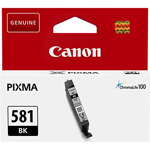 Canon CLI-581BK - 5.6 ml - black - original - ink tank - for PIXMA TS6251, TS6350, TS6351, TS8251, TS8252, TS8350, TS8351, TS8352, TS9550, TS9551