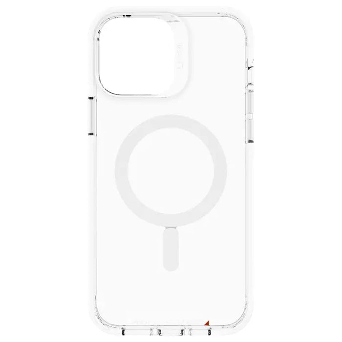 ZAGG Gear4 Crystal Palace Snap - Back cover for mobile phone - MagSafe compatibility - D3O Crystalex - clear - for Apple iPhone 13 Pro Max