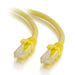 C2G Cat5e Booted Unshielded (UTP) Network Patch Cable - Patch cable - RJ-45 (M) to RJ-45 (M) - 5 m - UTP - CAT 5e - molded, snagless, stranded - yellow