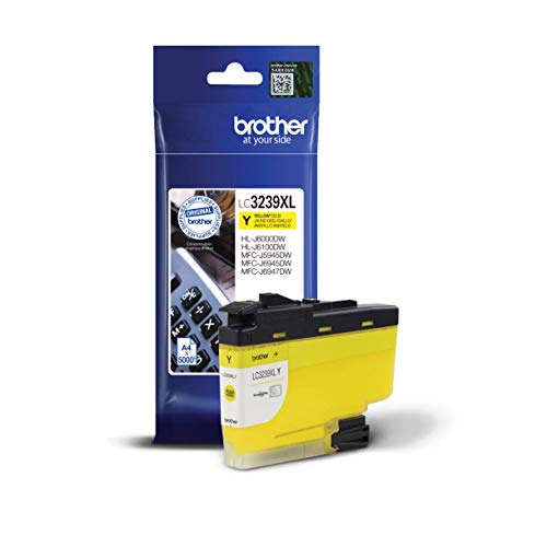 Brother LC3239XLY - High Yield - yellow - original - ink cartridge - for Brother HL-J6000DW, HL-J6100DW, MFC-J5945DW, MFC-J6945DW, MFC-J6947DW