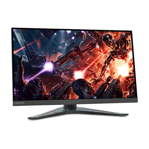 Lenovo G27q-20 - LED monitor - 27" (27" viewable) - 2560 x 1440 @ 165 Hz - IPS - 400 cd/m² - 1000:1 - HDMI, DisplayPort - raven black