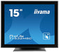 iiyama ProLite T1532MSC-B5AG - LED monitor - 15" - touchscreen - 1024 x 768 @ 75 Hz - TN - 370 cd/m - 700:1 - 8 ms - HDMI, VGA, DisplayPort - speakers - black