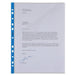 Best Value Office Depot A4 Punched Pockets - Top And Half Side Opening - Blue Spine - Pack of 25