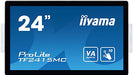 iiyama ProLite TF2415MC-B2 - LED monitor - 23.8" - open frame - touchscreen - 1920 x 1080 Full HD (1080p) @ 60 Hz - VA - 350 cd/m - 3000:1 - 16 ms - HDMI, VGA, DisplayPort - black