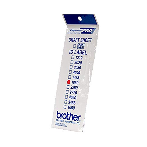 Brother ID1850 - 18 x 50 mm 12 label(s) stamp ID labels - for StampCreator PRO SC-2000, PRO SC-2000USB