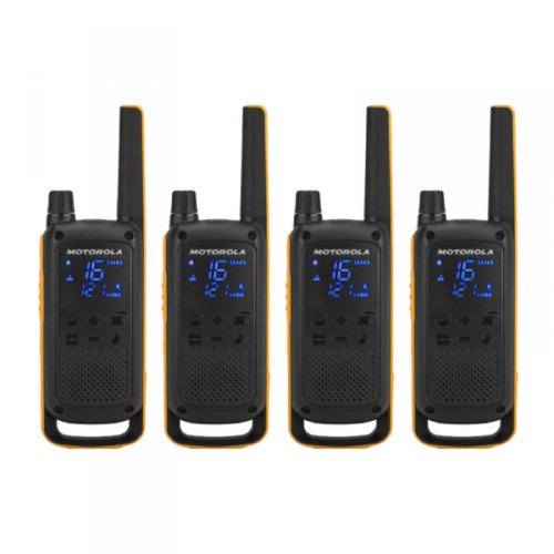 Best Value Motorola Talkabout T82 Extreme PMR446 2-Way Walkie Talkie Radio Quad Pack - Yellow / Black